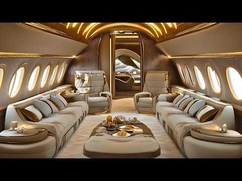Inside the Most Luxurious Private Jet Interiors of 2025