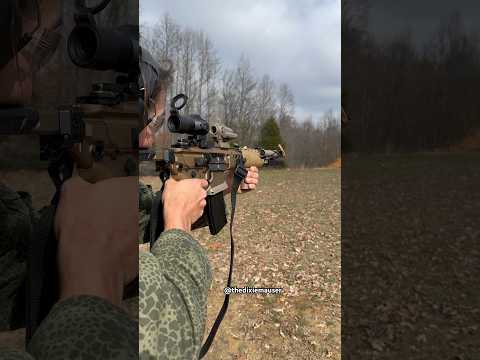 YHM Turbo T3 silencer 5.56mm on MCX SBR