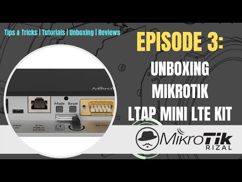 Unboxing MikroTik LtAP mini LTE Kit (Tagalog with English Subtitle)