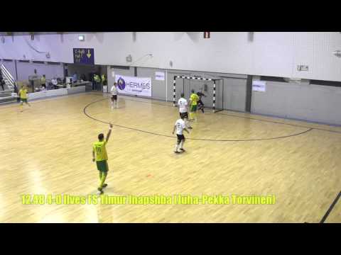 Ilves FS-Leijona Futsal 7-2 (6-2) Futsal-Liiga 9.1.2016 maalikooste