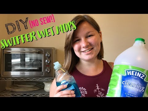 Easy DIY Swiffer Wet Mops | No Sew!