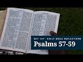DAY 137 Psalms 57 59 The Bible In A Year