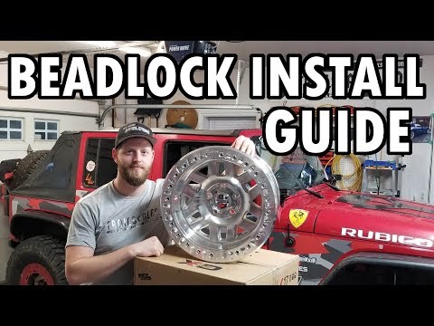 KMC Beadlock Installation Guide - XD229 Machete w/ BFGoodrich KM2 37inch | Jeep JK Mods