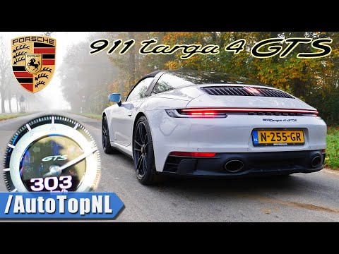 PORSCHE 911 992 Targa 4 GTS | 0-300 ACCELERATION SOUND & AUTOBAHN POV by AutoTopNL