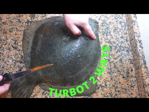 #TECNIQUES 2 different ways to break down Turbot/Halibut or other large flatfish.
