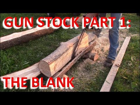 How to Make a Gun Stock From Scratch Part 1: The Blank