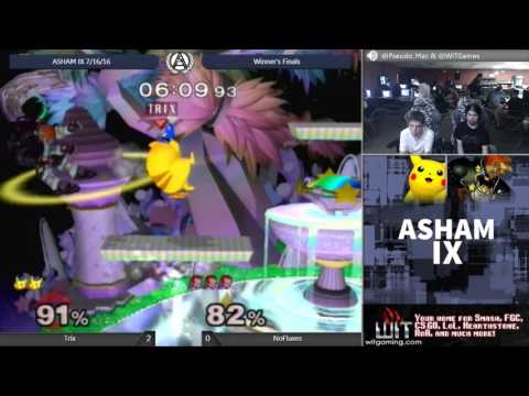 FannyPack (Fox) vs NoFluxes (Ganon) - ASHAM IX Loser's Finals