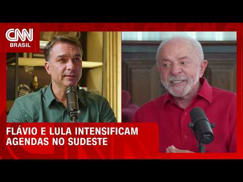 Flávio e Lula intensificam agendas no Sudeste; veja as principais cidades | CNN PRIME TIME