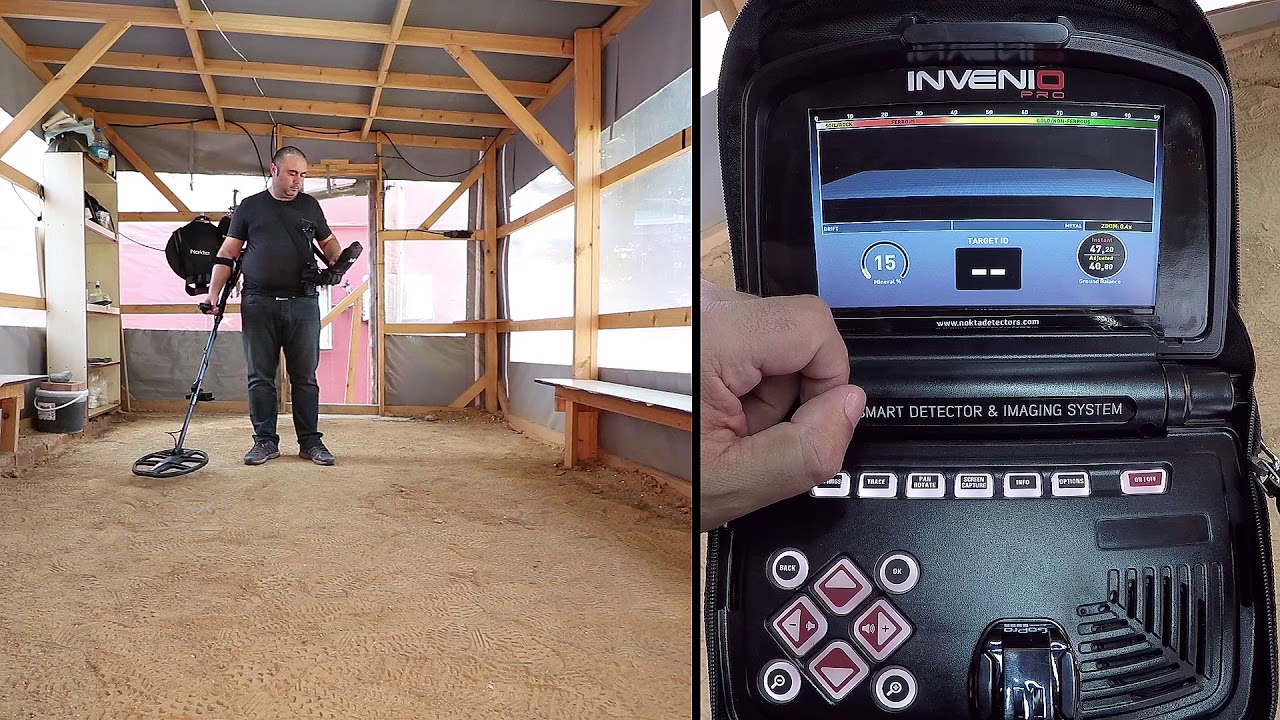 Invenio Smart Detector and Imaging System - Detection Screen Without IPTU Sensor