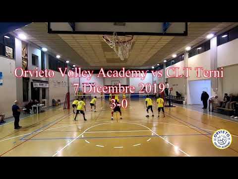 Serie D-Orvieto Volley Academy vs CLT Terni 7 dicembre 2020 3-0