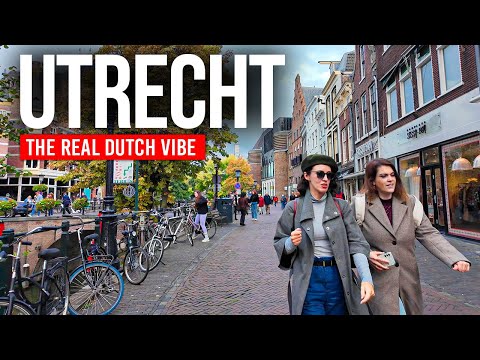 UTRECHT, Niederlande 🇳🇱 Das verborgene Juwel der Niederlande | 4K Walking Tour