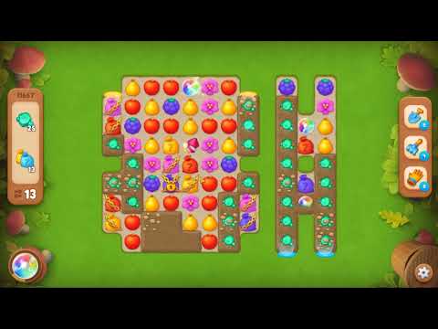 Gardenscapes level 11667 No Boosters Gameplay #Bubunka