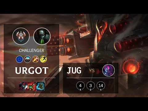 Urgot Jungle vs Evelynn - EUW Challenger Patch 10.20