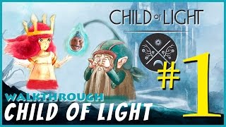 Child of Light Walkthrough - Aurora, Svetlúšik a Strasil |# 1| SK/CZ Gameplay - Lets play |