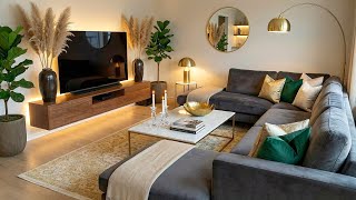 Trendy Modern Living Room Decorating Ideas 2026 | Luxury Sofa Set Designs | TV Wall Decorations