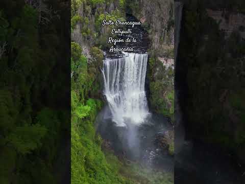 Salto Chancagua, Collipulli. Región de la Araucanía #surdechile #naturaleza #cascada