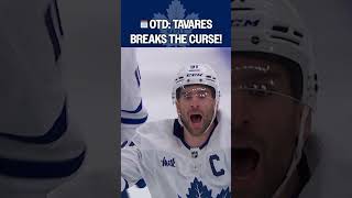 Tavares Ends 19-Year Old Curse