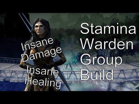 2h + S&B Stamina Warden Group Build for Murkmire Patch [Elder Scrolls Online]