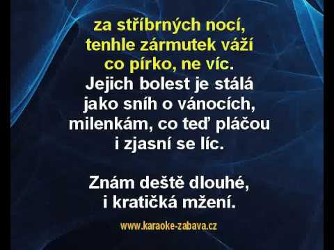 Když milenky pláčou - Karel Gott Karaoke tip