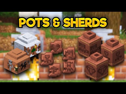 ibxtoycat - How To Find Pottery Sherds & Make Decorated Pots In Minecraft 1.20