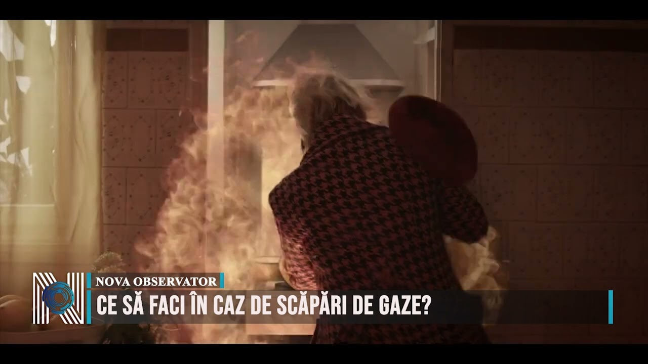 Ce să faci în caz de scăpări de gaze?