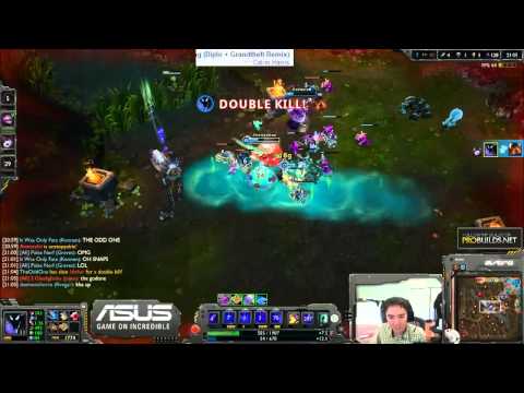 TheOddOne plays Nocturne jungle vs Nautilus