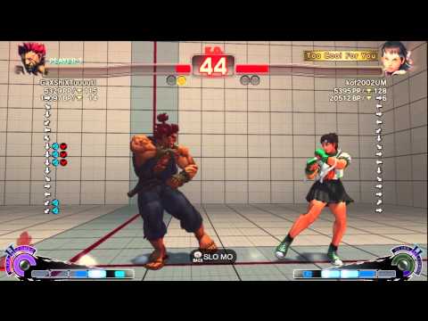 GaXShiXTuuuuU (Gouki) vs Juso (Sakura)  - AE 2012 Match *720p*