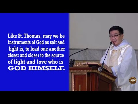 Timeless Wisdom Homily | Salt and Light | Feast of St. Thomas Aquinas | Fr. Marcelino E. Saria, OP