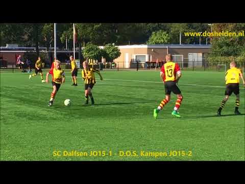 Doshelden Kampen: 14-10-2017 Dalfsen JO15-1 - Dos Kampen JO15-2  (3-0)