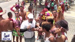 preview picture of video 'Carnaval 2015, Viçosa - AL. Bloco Só Hoje. Rua da Matança'
