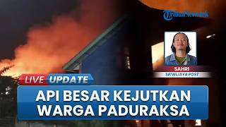 Saat Warga Terlelap, 2 Rumah di Paduraksa Empat Lawang Terbakar Diduga akibat Korsleting Listrik