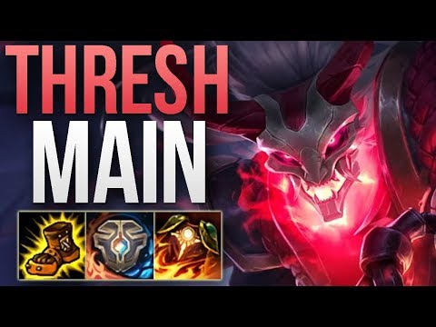 KOREAN GRANDMASTER 65% WIN RATE THRESH MAIN | CHALLENGER THRESH SUPPORT GAMEPLAY | Patch 8.24 S8