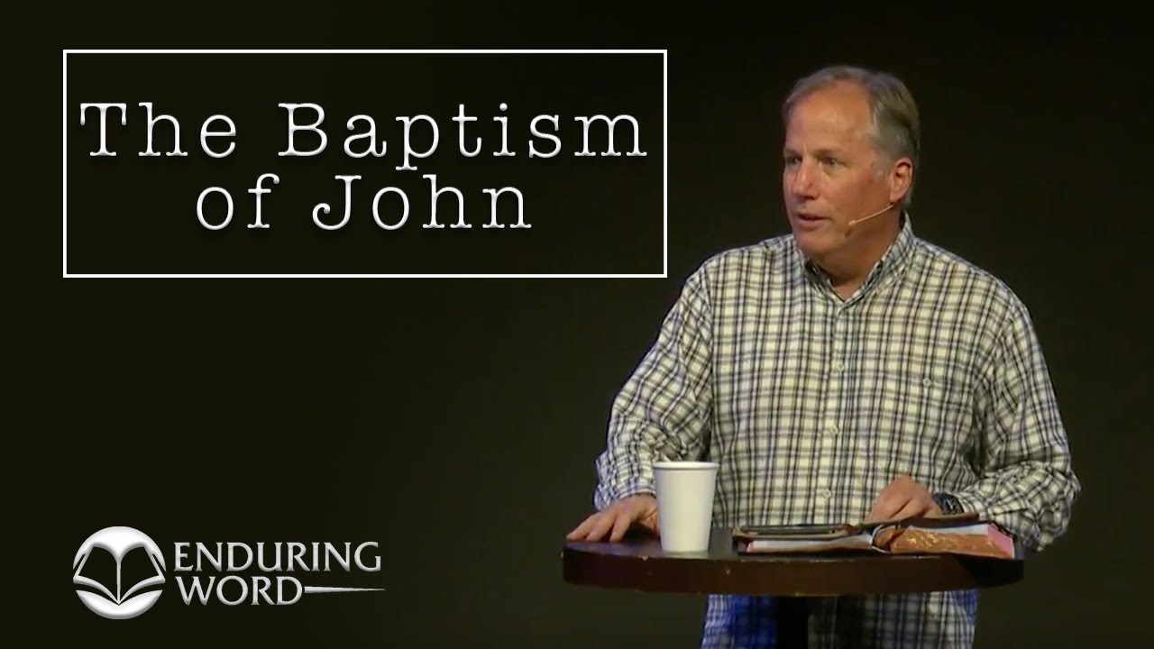 The Baptism of John: Matthew 3:13-17