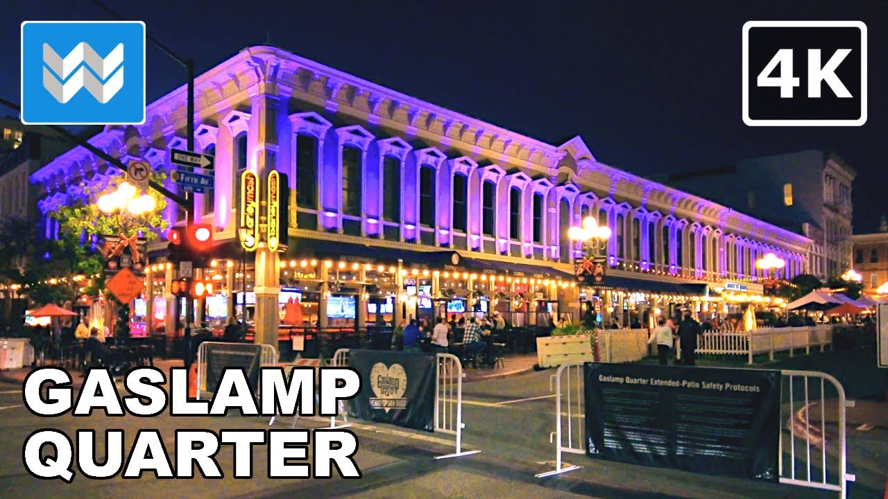 Wander around Gaslamp Quarter