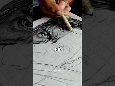 Hyper Realistic Drawing DAY-14/45✨❤️ #artist #art #drawing #pencildrawing #shorts #shortsfeed