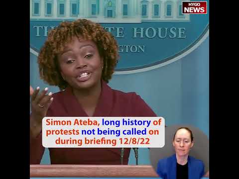 Jean-Pierre Ends Briefing as Reporter Demands an Africa Summit Question (December 8, 2022)