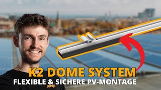 K2 Systems Flachdach Ost/West D-Dome Montageset für 4 Module Video Thumbnail