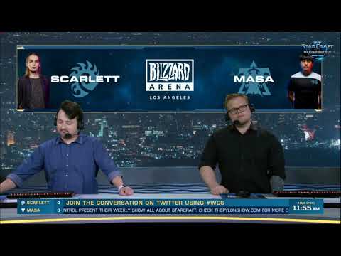 MaSa vs. Scarlett - TvZ - WCS WINTER(世界盃聯賽 冬季賽) - 美洲區 - Ro.8 小組循環賽