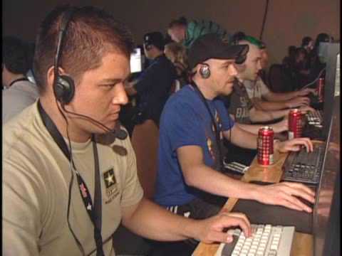 QuakeCon 2009 BYOC Area - See Some Awesome RIGS/PC's In This ViD