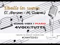 Réveille Les Sources De L Eau Vive 4Voix Tutti