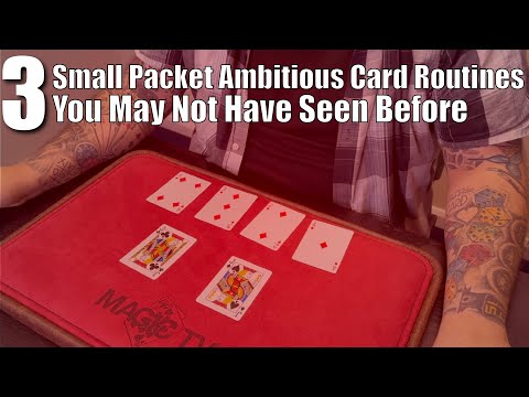 3 anspruchsvolle Kartenroutinen für kleine Pakete, die Sie vielleicht noch nie gesehen haben | Za...