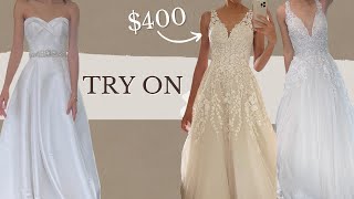 I spent $400 on a wedding dress?!
