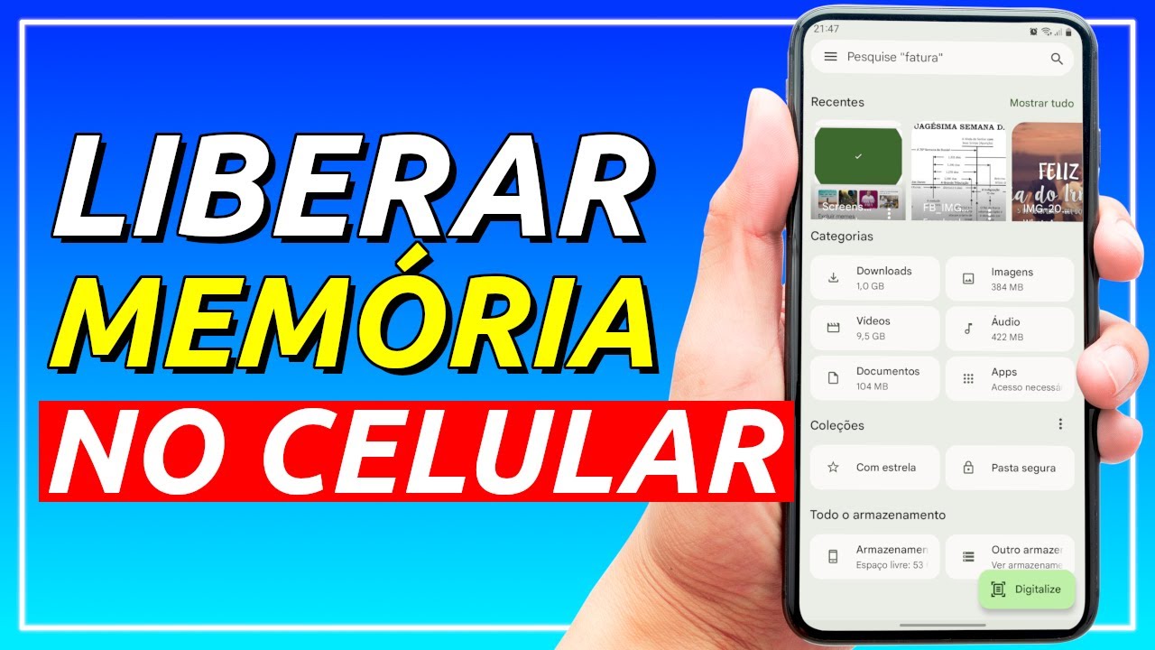 Seu CELULAR está com a MEMÓRIA CHEIA? Esse vídeo é pra VOCÊ!