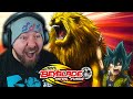 KYOYA GETS THE VICTORY FIRST TIME WATCHING Beyblade Metal Fusion Episode 31 32 REACTION