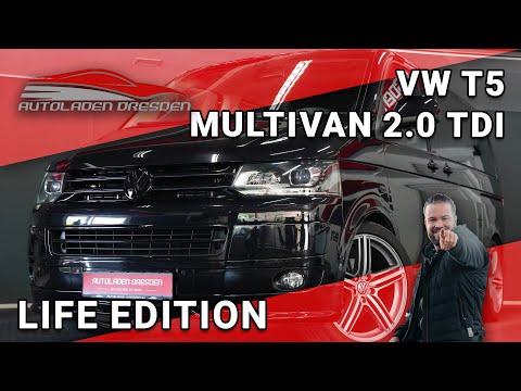 VW T5 Multivan 2.0TDI Life Fahrzeugpräsentation Autoladen Dresden