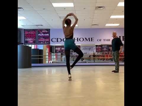 Duncan Cooper Choreography -  Contemporary Solo (2019), Work In Progress for dancer (Bella Jones)