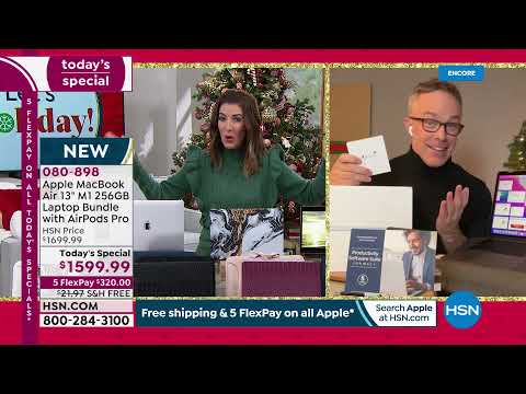 HSN | Electronic Connection - Apple 10th Anniversary 12.20.2021 - 07 AM
