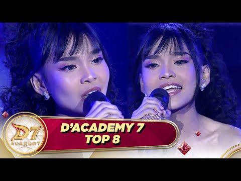 Larut Dalam Lagu! Syaqirah Sentuh Hati Penonton Lewat “Larut Tanpa Kepastian”! | D'Academy 7 Top 8