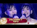 Larut Dalam Lagu Syaqirah Sentuh Hati Penonton Lewat Larut Tanpa Kepastian D Academy 7 Top 8