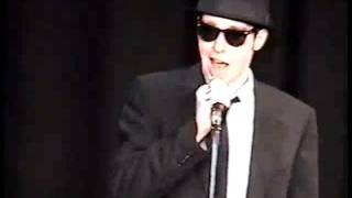 Blues Brothers tribute perform Messin with the Kid and Rubber Biscuit at Monmouth Theater in KY 2003